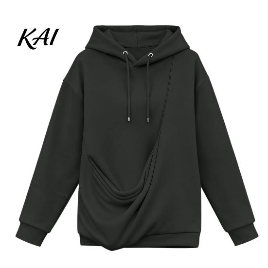 Fall Winter Hoodie Women Pet Pouch Hoodie, Oversized Hooded Sweatshirt with Kangaroo Pouch, Dog Cat Carrying Pullover Top for