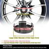 uxcell Hub Cap Wheel Center Cap for Rust Prevention Hub