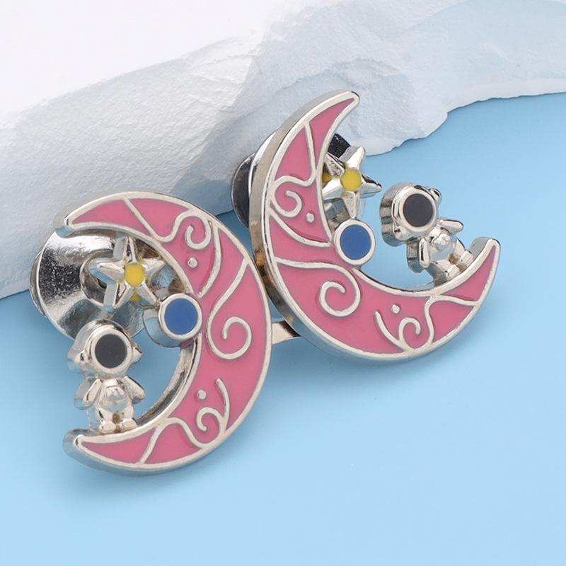 

1Pair Adjustable Pants Waist Clips Moonwalker Trousers Fastener Pin Retractable Button for Jeans Perfect Fit Reduce Waist червоний