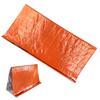 Outdoor Camping Tragbares Notzelt Schlafsack Warmhalten Wasserdicht Orange