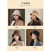 Women S Vintage Literary Warm Fisherman Hat Autumn Winter Commuter Hat
