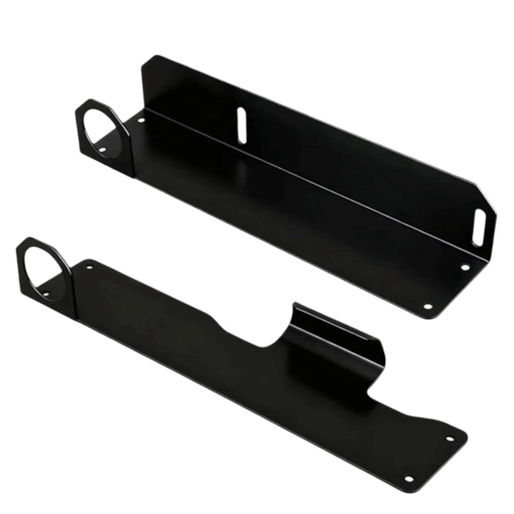 2pcs Heavy Duty Wall Storage Rack Metal Brackets Garage Tool Organizer  Home Workshop