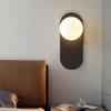 Gold Nordic Wall Lamp: Simple, Luxurious Postmodern Design for Bedroom, Living Room, or Corridor