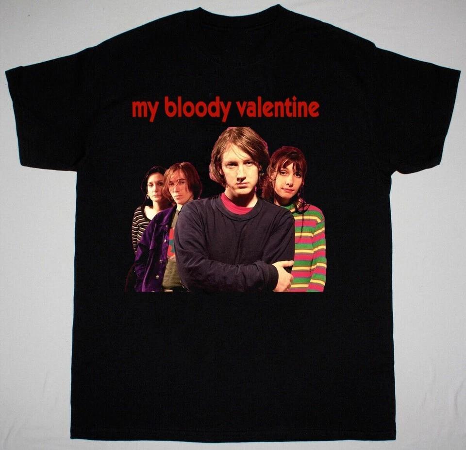 NEW My Bloody Valentine Member Music Classic Black All Size T-Shirt OM107