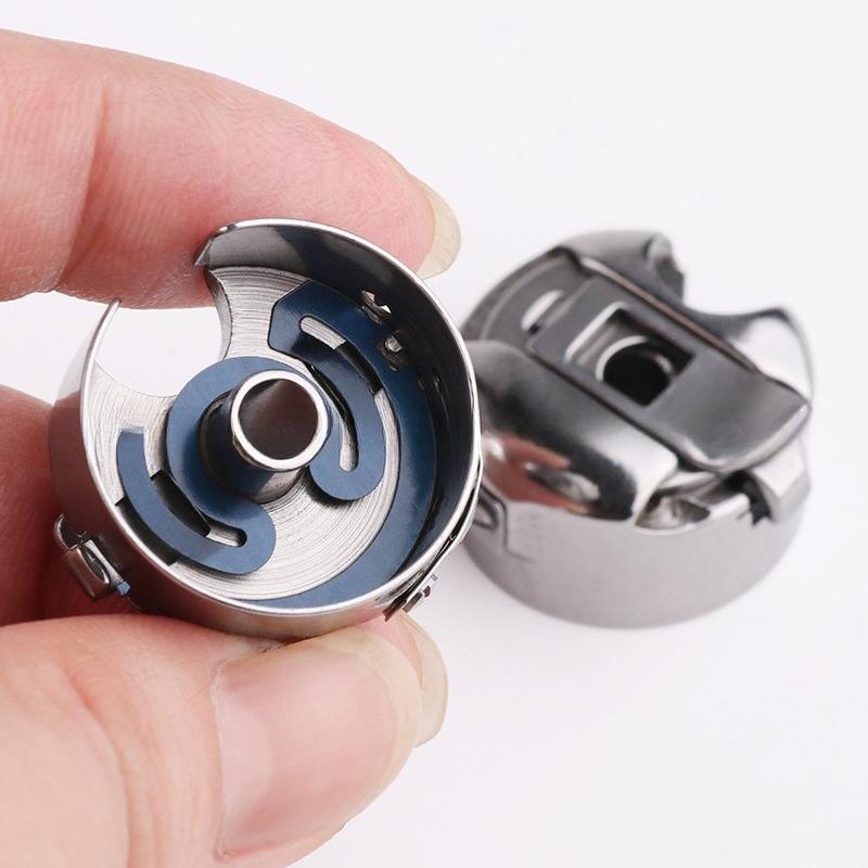 Industrial Sewing Machine Bobbin Case BC-DB1-NBL | Elastic Steel Sheet Bobbin Holder for Flatbed Computerized Sewing Machines