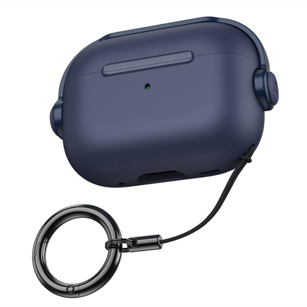 For Airpods Pro 1st 2nd Generation TPU Case With Keychain Wireless Earphone Protective Case Accessories