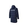 Anta Comprehensive Training Series Letter Zipper Hooded Thick Down Jacket Men Outerwear Deep-Night-Blue 152417902-1