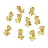 20Pcs Butterfly Hollow Out Hair Ring Dread Locks Metal Cuff Clips Dreadlocks Beads Headwear Hair Braiding Hair Braid Tubes