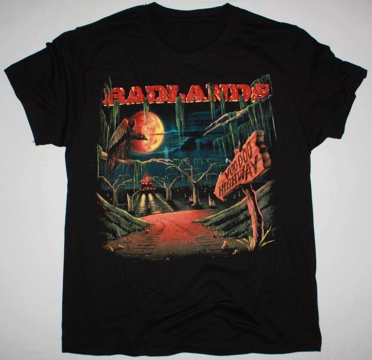 BADLANDS VOODOO HIGHWAY 91 Short Sleeve T Shirt Full Size S-5XL BL196 S разноцветный