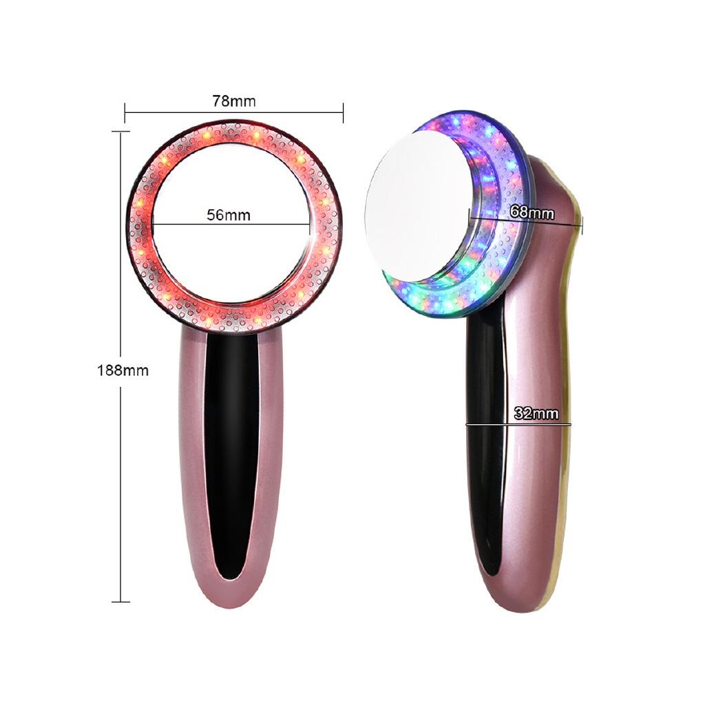 6 In 1 Ultrasound Fat Cavitation Ems Infrared Body Slimming Massager Shaping Instrument Galvanic Infrared Burner