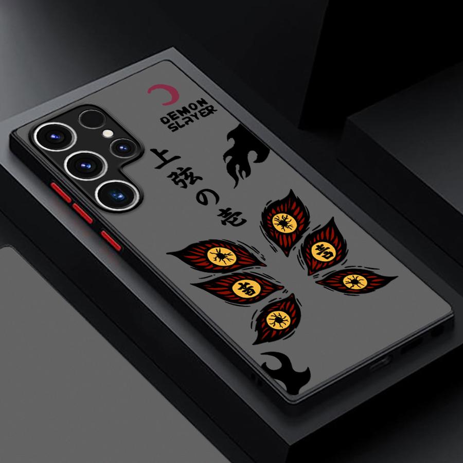 

Чехол для телефона Demon Slayer Kokushibo Back Cover Case для Samsung Galaxy S22 S20 FE S23 FE S21 S25 Ultra Note 20 Ultra 10+ S26 S24 Galaxy Note10+ 5G