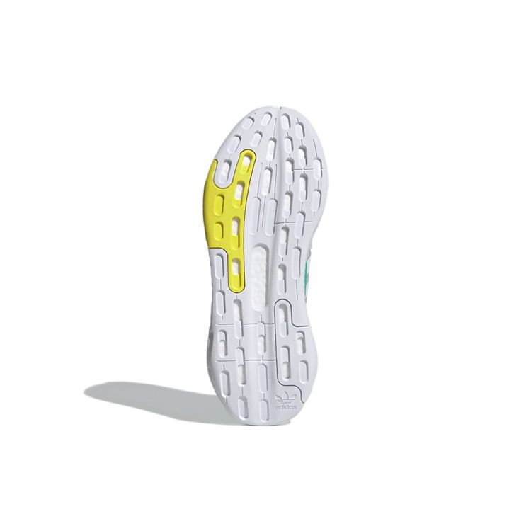 Adidas Originals Day Jogger Mesh Suede Shock Absorption Non-Slip Wear-Resistant Low-Top Sports Casual Shoes Unisex Sneakers White Green GW4913