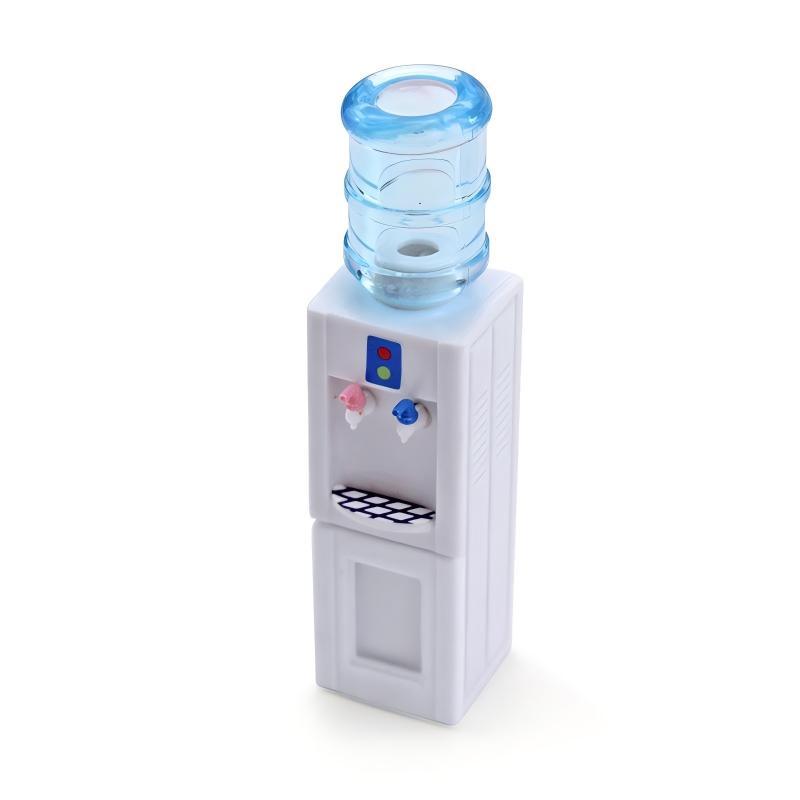 Realistic Mini Water Dispenser Miniature Food Play Model Non-Toxic Safe Dollhouse Decoration for Kids Role Play DIY Craft Props