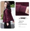 Grauer Damen-Cardigan-Hoodie mit doppeltem Reißverschluss, schwere Qualität - Sportlicher koreanischer Stil, Langarm, Frühjahr/Herbst Kollektion 2025.