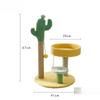 Cactus Cat Climbing Frame Sisal Pole Grinding Claw Artifact Cat Nest and Jumping Platform Toy Winter Cat Scratching Board