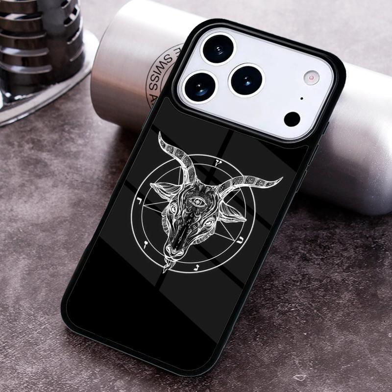 Witchcraft Occult Pentagram Phone Case For iPhone 17,16e,15,14,13,12,11,Mini,Pro,MAX soft Silicone Cover