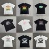 Cross-border American High Street Alcatraz Series Letter Pattern Printing Casual Loose Short-sleeved T-shirt Top Men's and Women's Tide