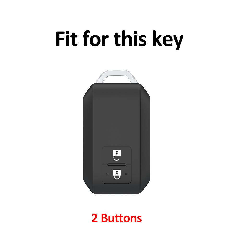 2 Buttons TPU Auto Keyless Car Remote Control Key Case Cover Fob for Suzuki Accurate Wagon R Ignis Swift Sport ERTIGA XL7