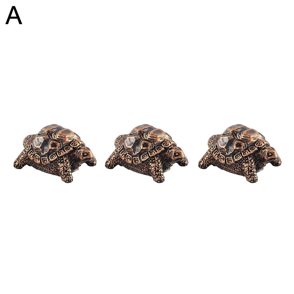 Plant Pot Feet Set of 3, Tortoise/Dog/Frog/Cat Resin Craft Pot Decorative Feet, Small 5.5cm Animal Statue Pot Base Planter Riser