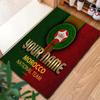 Moroccan Football Crest Custom Name Carpet Rug For Living Room Bedroom Home Sofa Decoration Kids Play Nonslip Floor Mat