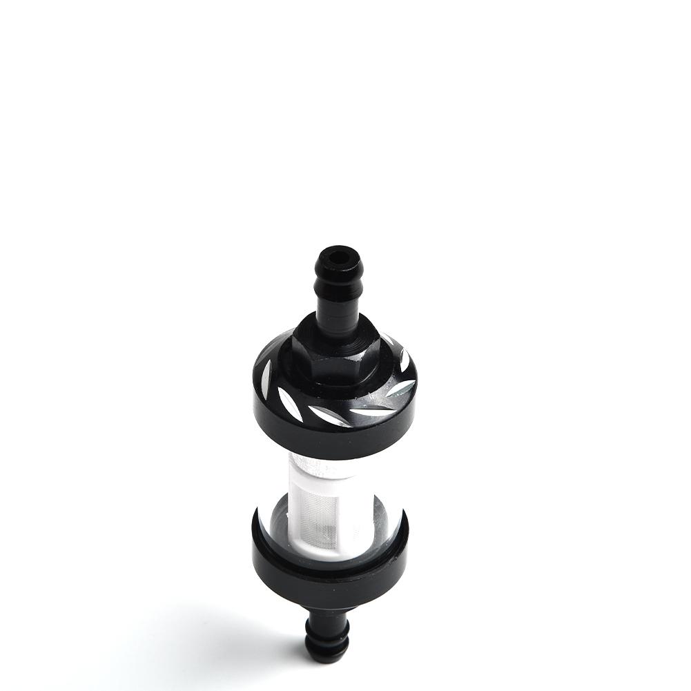 Accessori Filtro Carburante Cromo E Vetro Inline Benzina