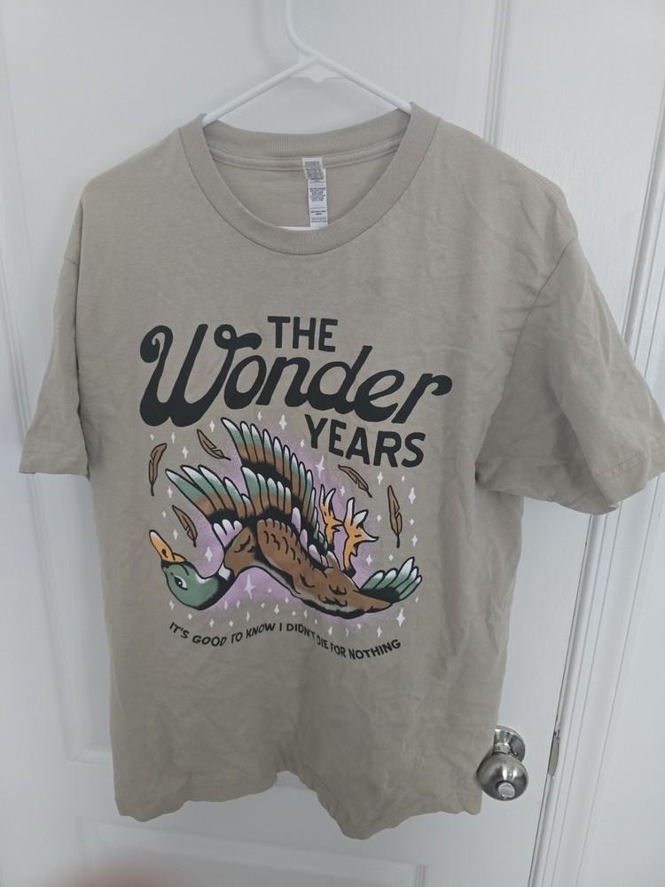 Рубашка The Wonder Years Band Песочного Цвета Унисекс Концертная S - 5XL13 Унисекс Футболка S