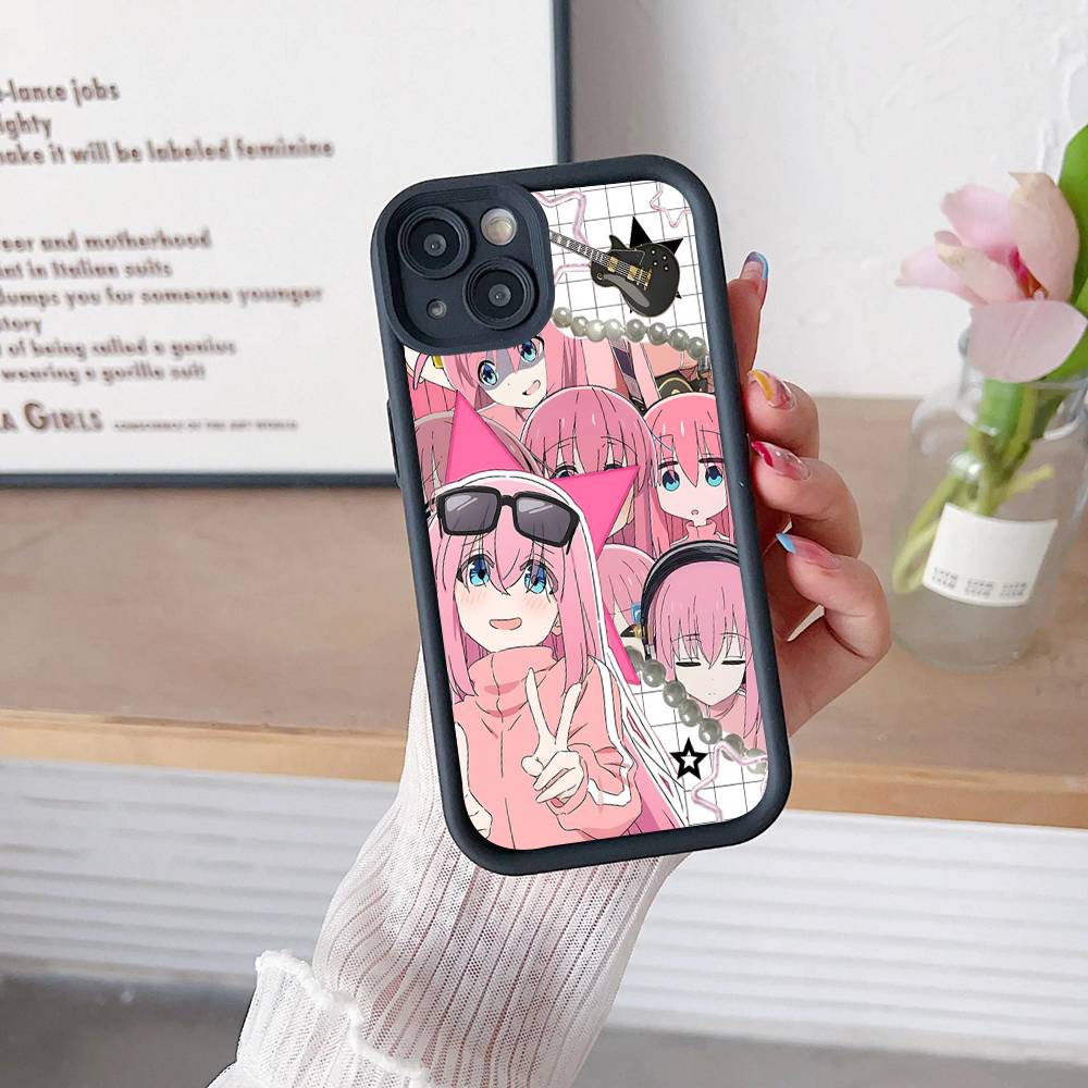Singer B-Bocchi The Rock Phone Case IPhone 16 Plus 15 11 14 12 13 17 Pro Max Shockproof Soft Cover