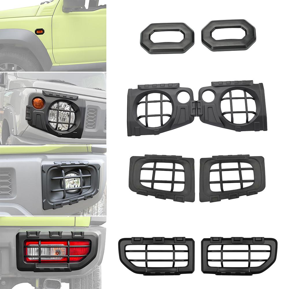 Headlight Fog Light Turn Signal Tail Light Cover Trim For Suzuki Jimny JB64 JB64 -2026 Car Lamp Guard Exterior Accessories