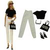 1 Set 11,5 Zoll Puppe Lederkleidung 1/6 Puppenkleid 29-32 CM Puppenmantel Für FR ST Puppenzubehör Kleidung Damen Partykleidung JJ