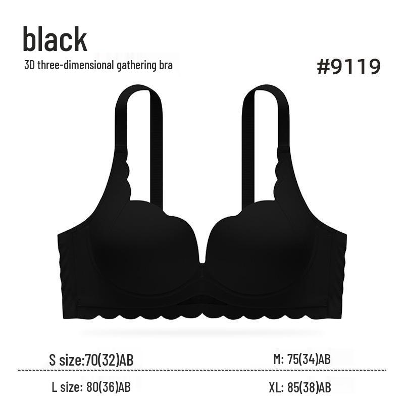 Set di Intimo Push-Up Senza Cuciture: Valorizza il décolleté piccolo, Comodo, Supporto traspirante, con Design a Coppa a Mano.