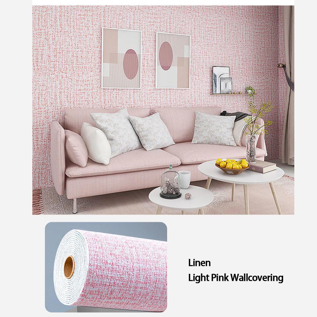 Textured Self Adhesive Wallpaper Plain Wallpaper Roll For Walls Wallpaper Roll Soundproof