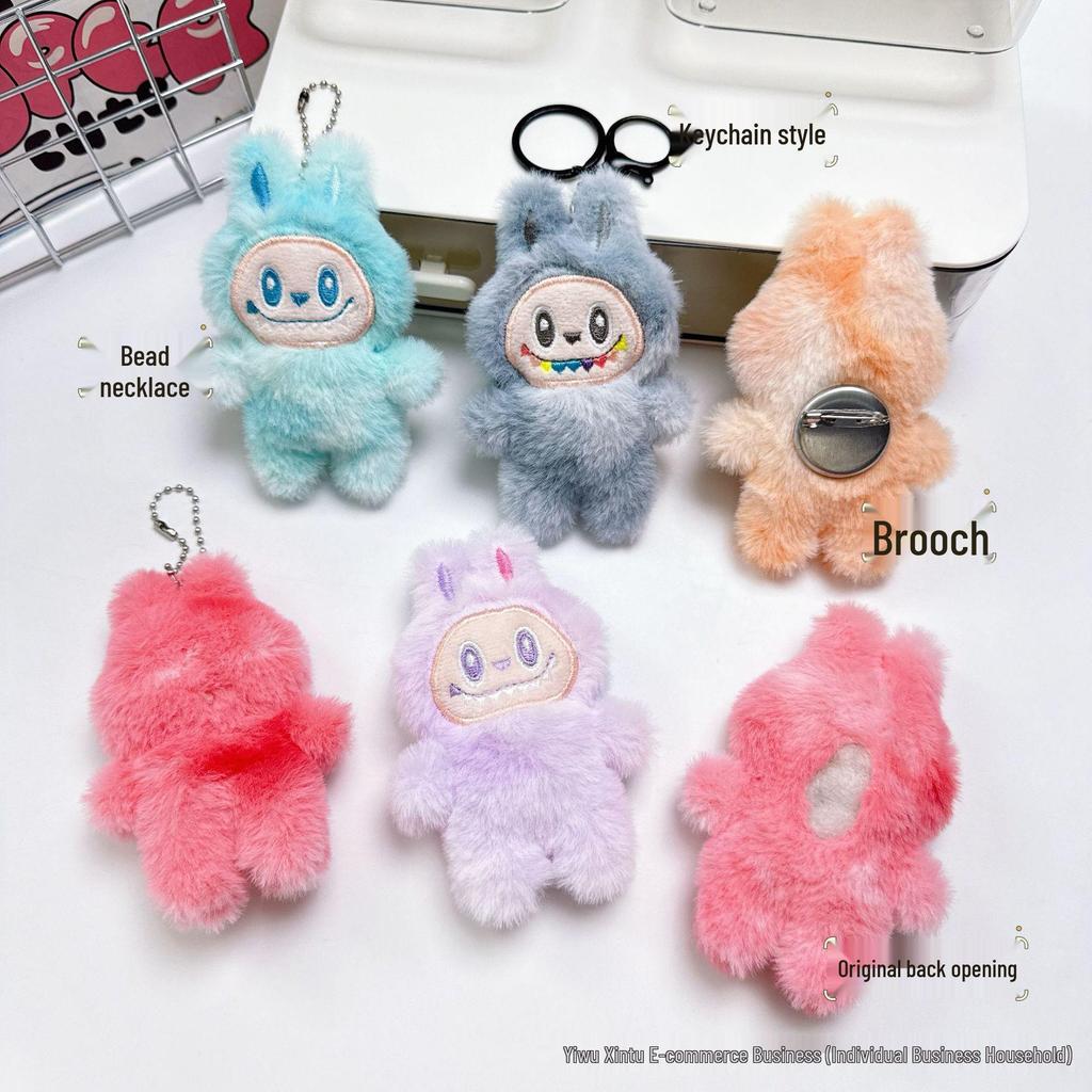 Labubu Plüsch-Schlüsselanhänger der 3. Generation: Puppe & Rucksackanhänger Geschenk