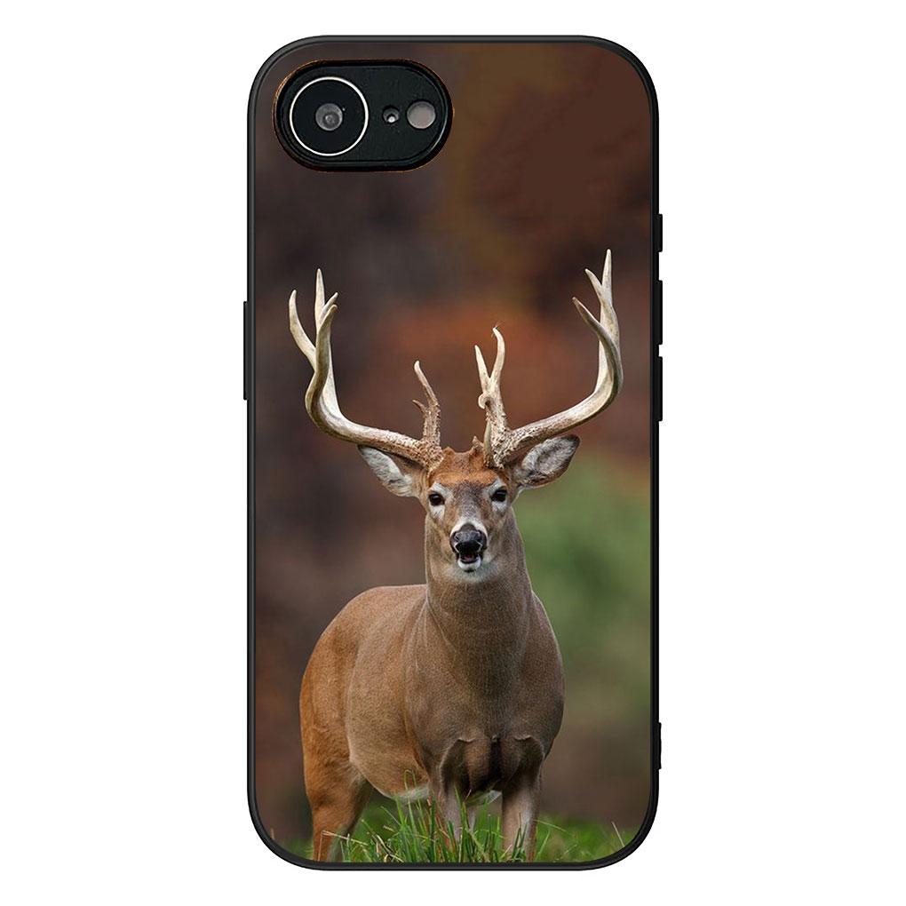 Soft Cover for Apple iPhone 17 16 14 15 Pro Max Plus 15+ 16E XR ProMax Air 16+ Coque Phone Case Deer Wild Hunting Buck