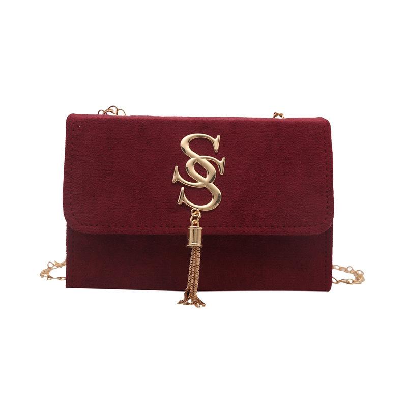 Simple Casual Small Square Bag 2025 Winter Retro Niche Fashion Messenger Bag Women's New Personality Trend Shoulder Bag