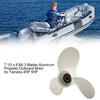 7 1 2 X 8 BA 3 Blades Aluminum Propeller Outboard Motor for Yamaha 4HP 5HP