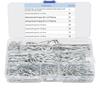 265pcs/set R Type Hairpin Cotter Pins 7 Sizes For Car Repair Lawnmowers Machinery Power Equipment Accessories