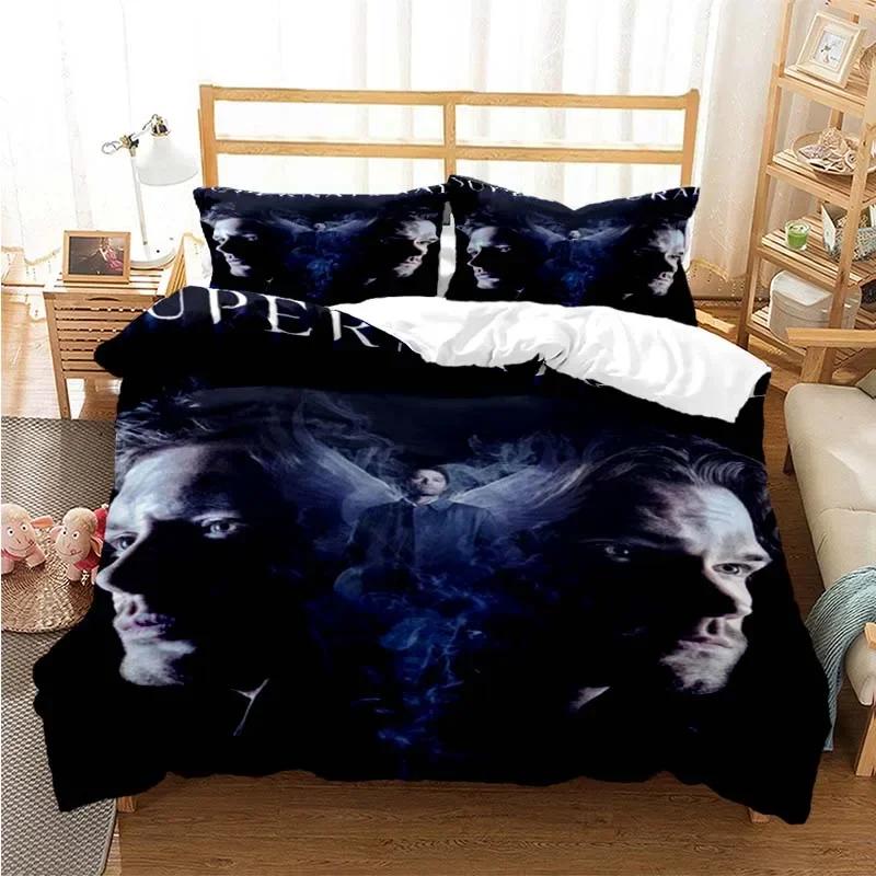Supernatural 3D Printed Duvet Cover Set Twin Full Queen King Size Bedding Set Bed Linens Bedclothes Comforter Bedding Sets
