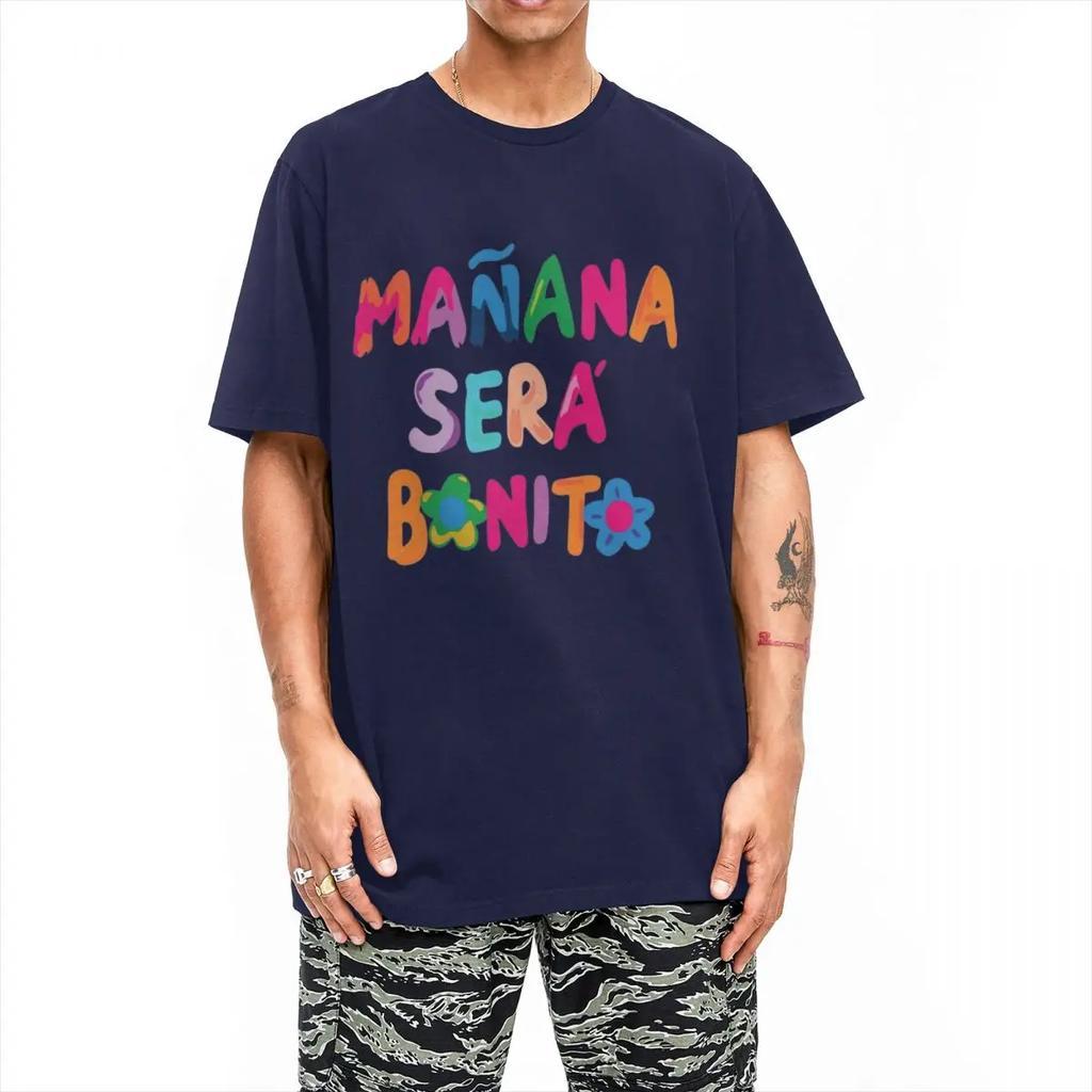 Men's T-Shirts MANANA Karol G Bichota Music Creative Pure Cotton Tees Short Sleeve T Shirts Crewneck Clothes Gift Idea
