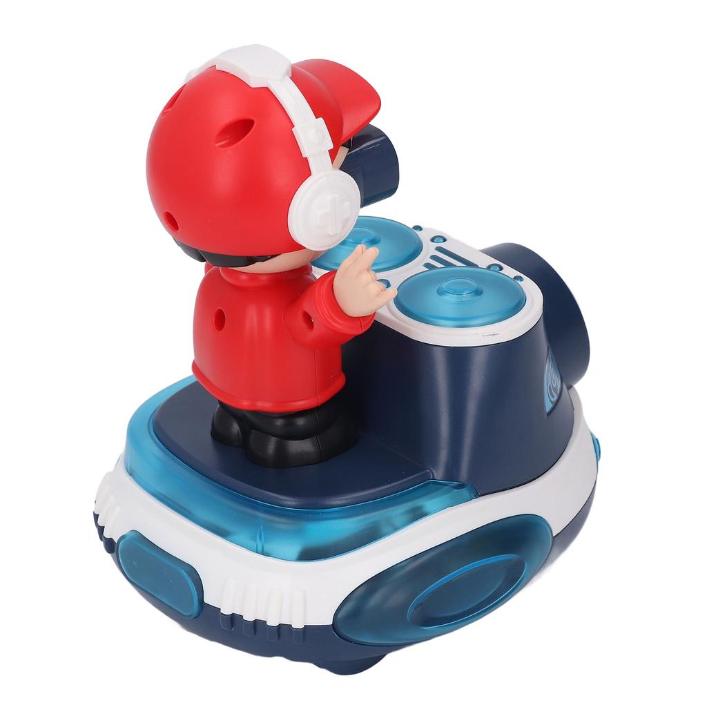 DJ Bouncing   Rock Boy Dancing Toy with Music Flashing Light   Wheel Automatic Movement Robot Toy Car for Toddlers