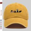 Pc Four Different Poses of Black Cat Pattern Printed Baseball Cap Unisex Design Sun Hat MultiColor Optional Papa Hat Comfor