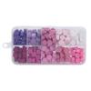 200pcs/box Octagon Fire Painting Pills Sealing Wax Grain Tablet for Stamping