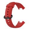 Silikonarmband für Redmi Watch 2 Lite Schwarz Ersatz Sportarmband Armband für Xiaomi Watch Band mit Displayschutz