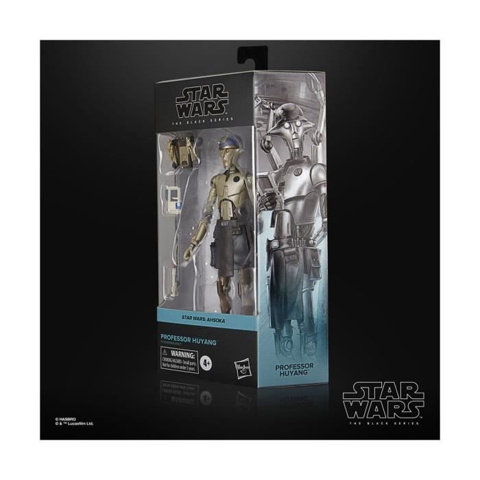 Figurine star wars - hasbro - professor huyang - black series - mixte - 14 ans et plus