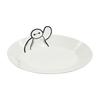 Disney Dinner Pasta Diameter 24 x Depth Miscellaneous san4516 "Baymax" Plate, Plate, Approx. 6cm, Goods, Tableware, Goods, White,