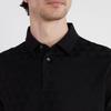 Emporio Armani FW23 Solid Color Casual Short Sleeve Polo Shirt Men Tops Dark-Blue 6R1F87-1JGYZ-09N6