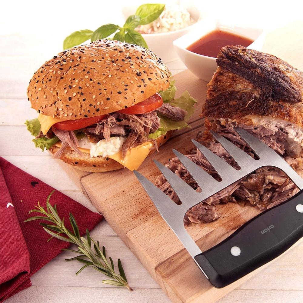 2x Meat Pulling Forks Claws Pulled Pork Beef Chicken