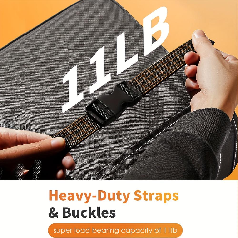 1pc Car Trash Can with Lid and Storage Bag, 100% Leak Proof Car Organizer, Waterproof Trash Can, Multifunctional Car Trash Can