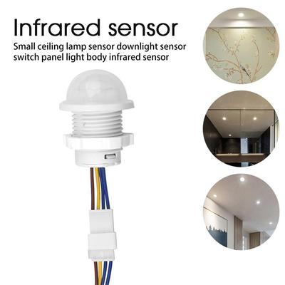 Auto On Off Motion Sensor 110V 220V Smart Switch Pir Infrared Motion Sensor Smart Home Human Body Automatic Sensor Night Lamp