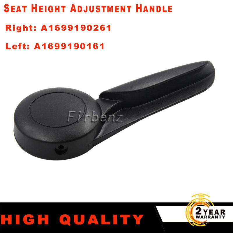 For Mercedes-Benz A-Class W169 W245 W906 New 1Pair L+R Seat Height Adjustment Handle ABS A1699190161 A1699190261 Car Accessories