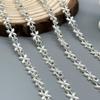 Sewing Lace Trim Rhinestone Plastic Cup Chain Pearl Banding  DIY Bracelet Wedding Accessories